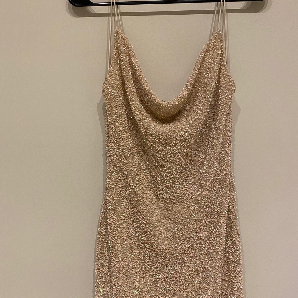 Alice and Olivia Sequin Dress